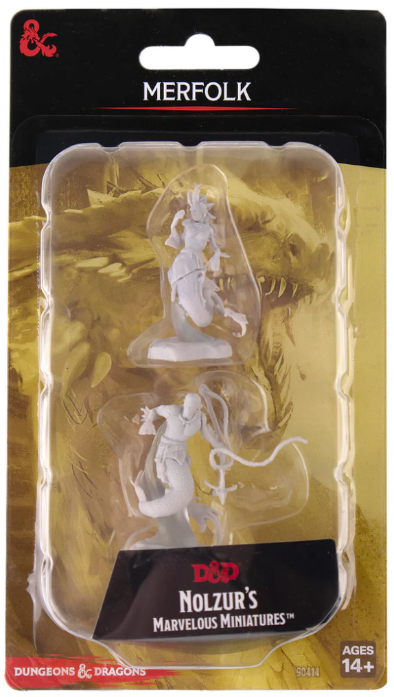 Dungeons & Dragons: Nolzurs Marvelous Miniatures: Merfolk 90414